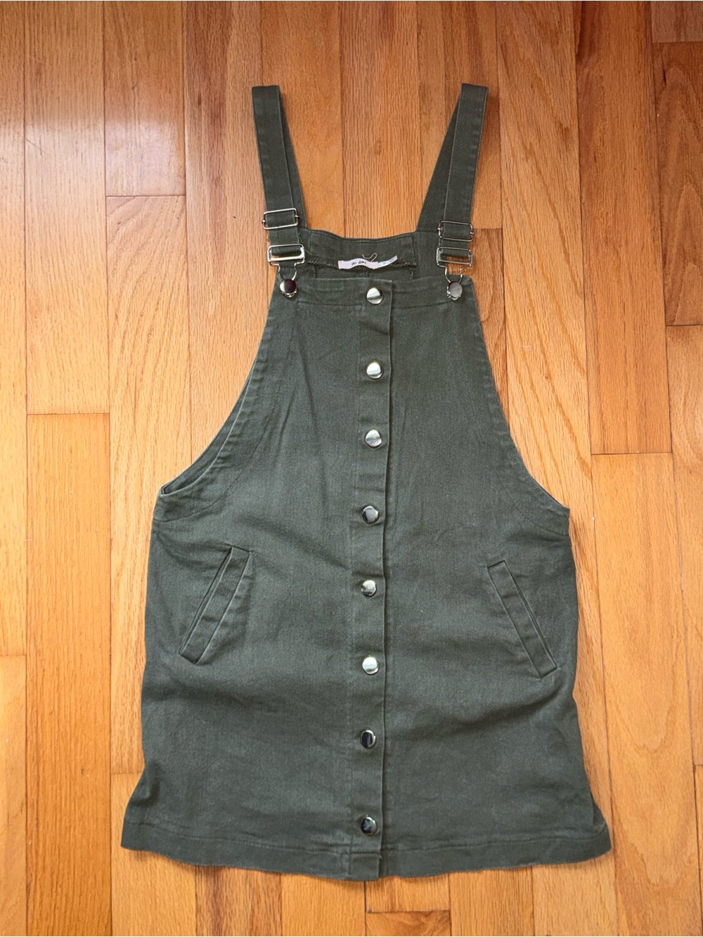 Women’s Green Jean Mini Dress